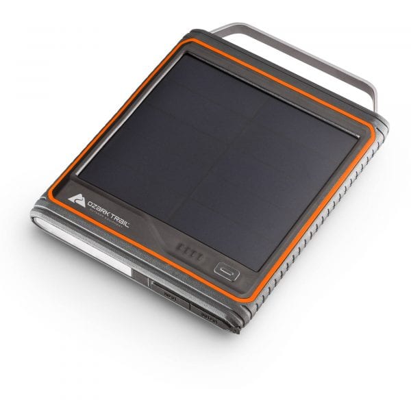 Ozark Trail Portable Phone Charger with Solar Panel ONLINE PRICE DROP!!