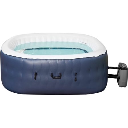 Danrelax Inflatable Hot Tub 4-6 Person 71 x 26.7 Inch, 108 Bubble Jets
