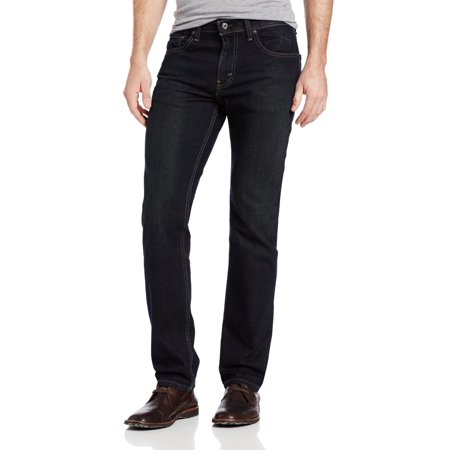 Dark Wash Blue Mens 34x36 Stretch Slim-Fit Jeans $69 34