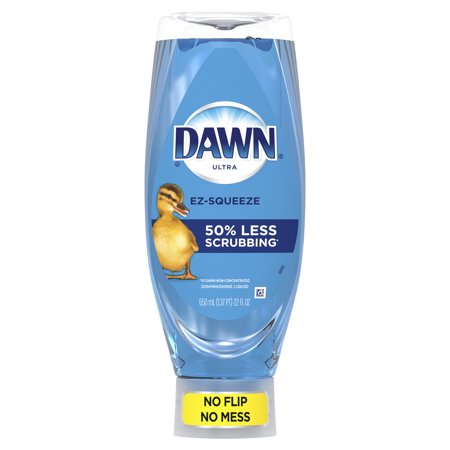 Dawn EZ-Squeeze Ultra Dishwashing Liquid Dish Soap, Original Scent, 22 fl oz