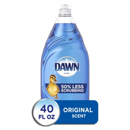 Dawn Ultra Dishwashing Liquid Dish Soap, Original Scent, 40 Fl Oz