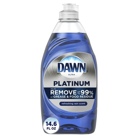 Dawn Platinum Dishwashing Liquid Dish Soap, Refreshing Rain Scent, 16.2 fl oz - WALMART