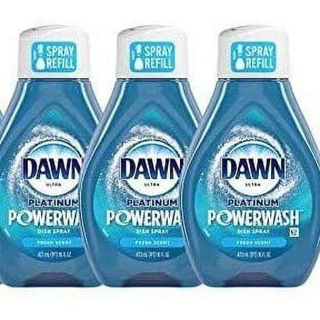 Dawn Platinum Powerwash Dish Spray Fresh Scent Refill - Multi 3 Pack