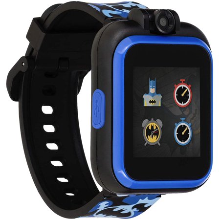 DC Comics Batman iTech Jr Smartwatch for Kids Black/Print Smartwatch 50115M-40-BLT