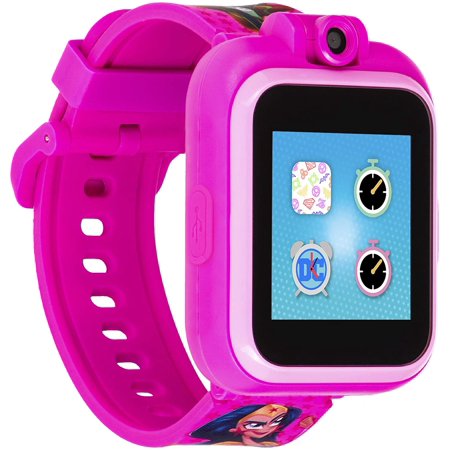 DC Comics Superhero Smart Watch, Girls Pink, Model 13878M-42-FPR