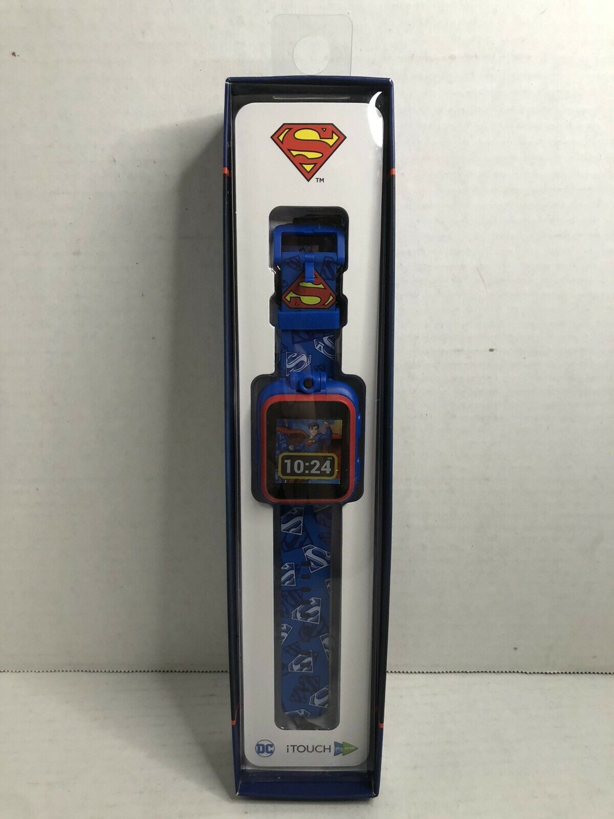 DC iTouch Wearables PlayZoom Kids Smartwatch Smart Watch AGES 4+ NEW SUPERMAN