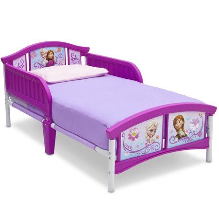 Delta Children Disney Frozen Plastic Toddler Bed, Purple