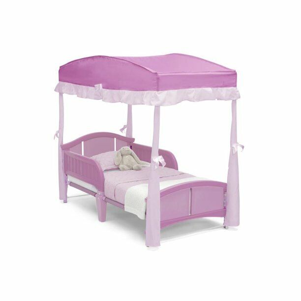 Delta Children Girls Canopy for Toddler Bed Pink