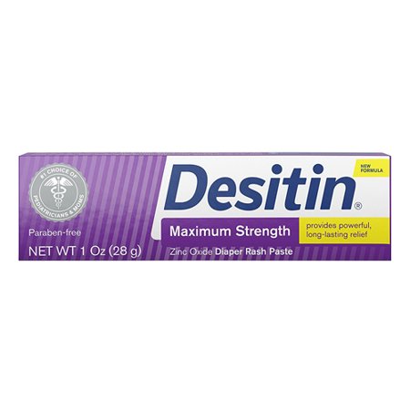 Desitin Diaper Rash Maximum Strength Original Ointment, 1 oz, 6 Pack