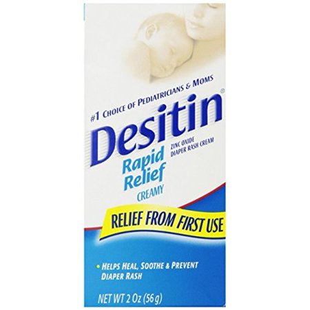 Desitin Rapid Relief Creamy Zinc Oxide Diaper Rash Cream