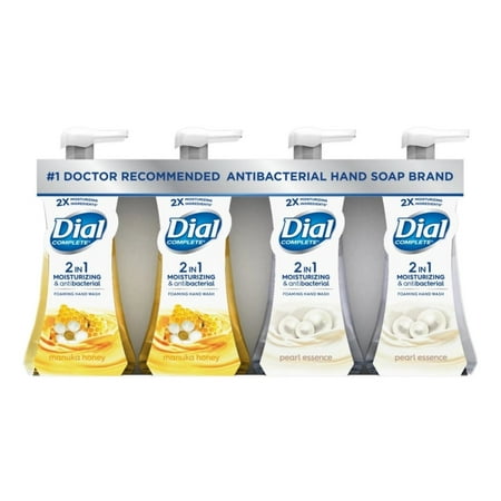 Dial Complete Foaming Hand Wash, Variety Pack of 4 Flavors - WALMART