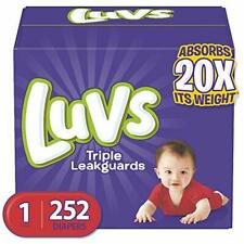 Diapers Size 2, 228 Count - Luvs Ultra Leakguards Disposable Assorted Sizes