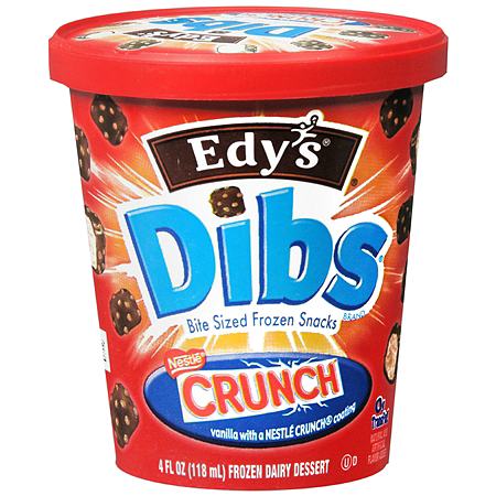 Dibs Bite Sized Frozen Dairy Dessert Snacks Crunch4.0oz on Sale At Walgreens