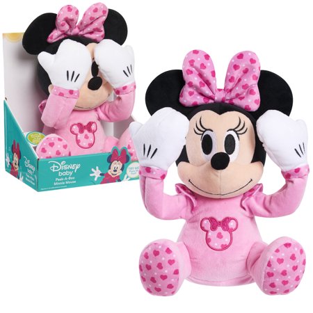 Disney Baby Peek-A-Boo Plush, Minnie Mouse, Ages 0+