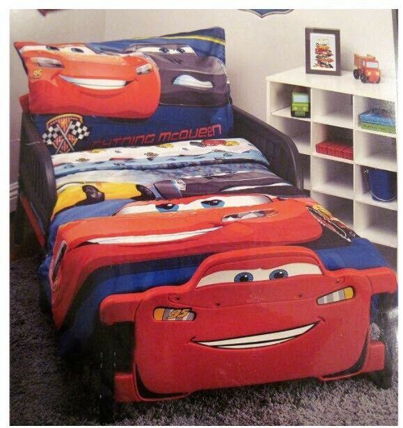Disney Cars 3 Top Speed 4 Piece Toddler Bedding Set