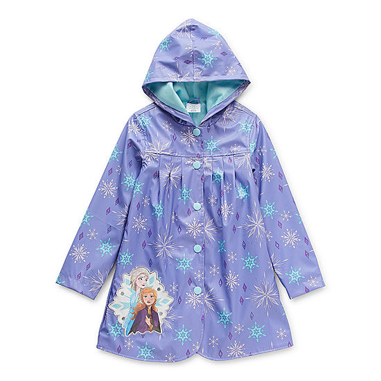 Disney Collection Little & Big Girls Frozen Lightweight Raincoat
