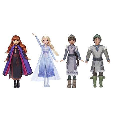 Disney Frozen 2 Forest Playset, Includes Anna, Elsa, Ryder & Honeymaren Dolls, Walmart Exclusive