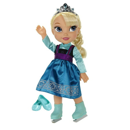 Disney Frozen Elsa with Ice Skating Fashions and Skates Roleplay Set