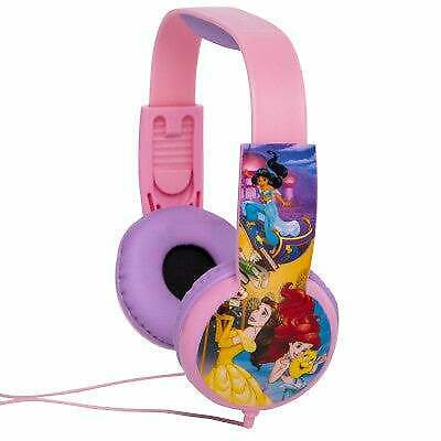 Disney Princess Kids Safe Headphones with Built in Volume Limiting Feature for Safe Listening