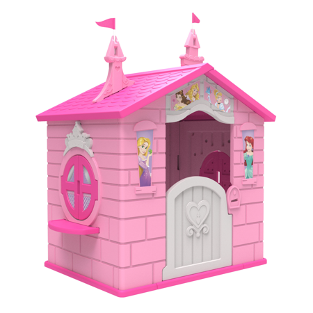 Disney Princess Plastic Indoor,Outdoor Playhouse with Easy Assembly
