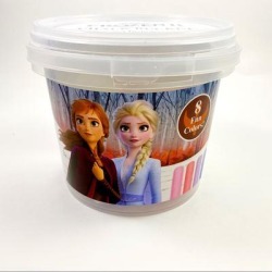 Disney Toys | Disney Frozen 2 Outdoor Sidewalk Chalk Bucket Set | Color: Purple | Size: Osg
