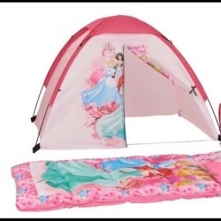 Disney Toys | Disney Princess Tent And Sleeping Bag Euc | Color: Pink | Size: Osbb