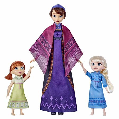 Disney's Frozen 2 Singing Queen Iduna Lullaby Set with Elsa and Anna Dolls