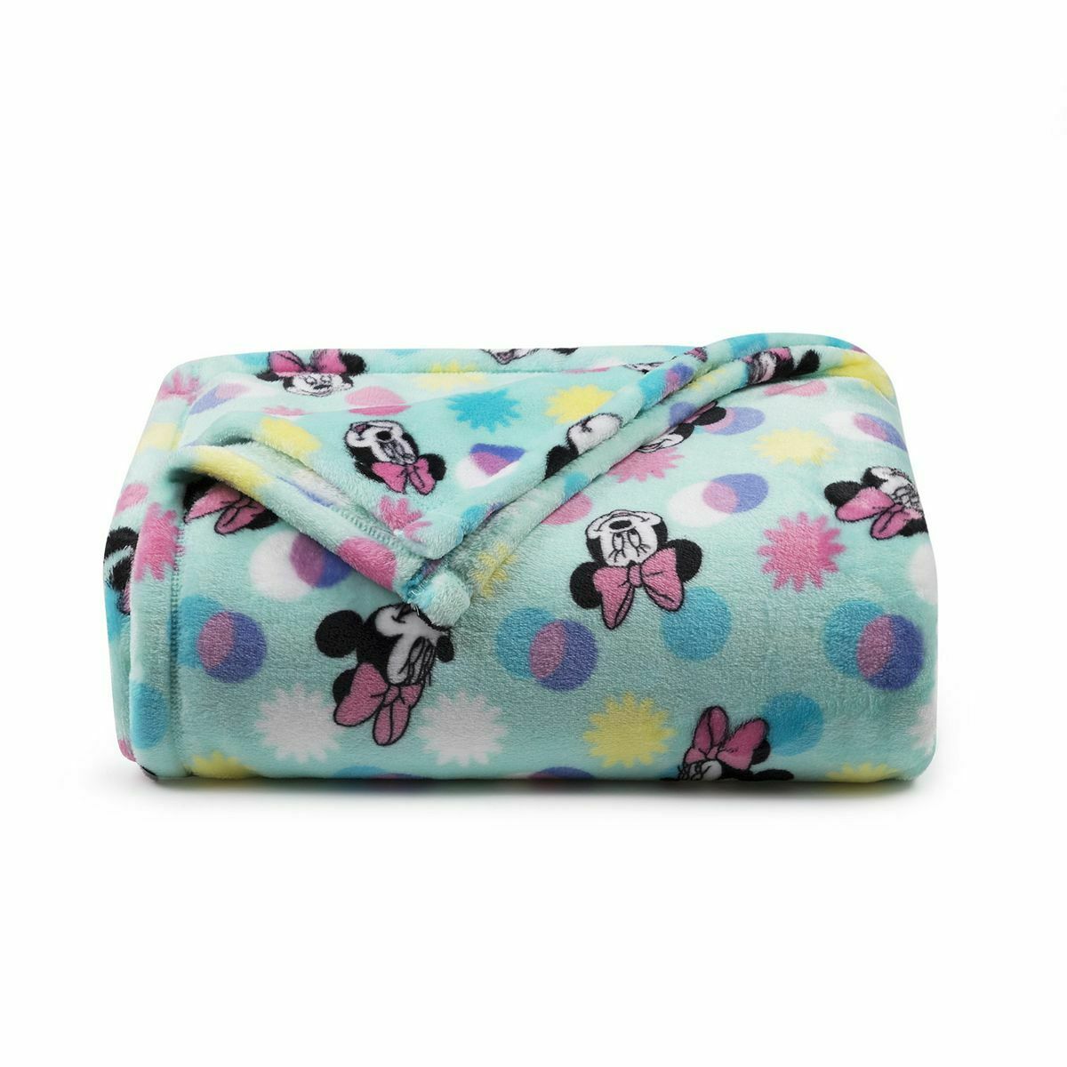 Disney's Minnie Mouse The Big One Oversized Supersoft Printed Plush Throw 5x6