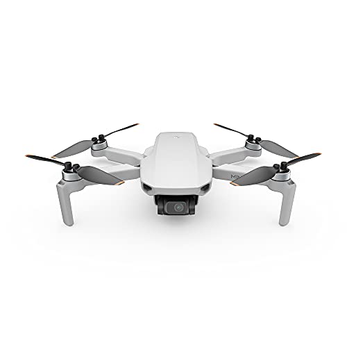DJI Mini SE - Camera Drone with 3-Axis Gimbal, 2.7K Camera, GPS, 30-min Flight Time, Reduced Weight, Less Than 0.55lbs / 249 gram Mini Drone, Improved Scale 5 Wind Resistance, Gray