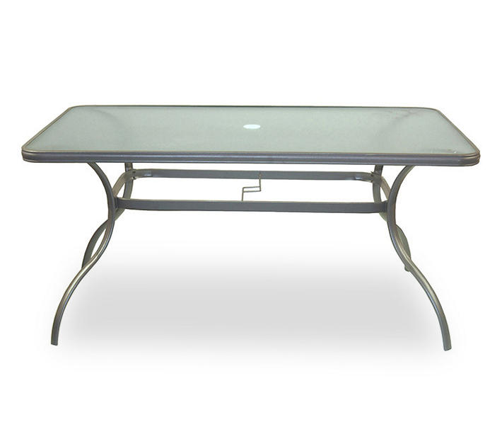Doral Glass Top & Steel Patio Table on Sale At Big Lots!