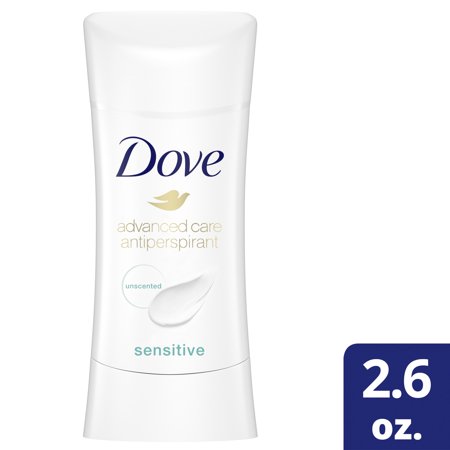 Dove Advanced Care Antiperspirant Deodorant Stick Sensitive, 2.6 oz