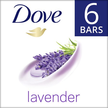 Dove Beauty Bar Relaxing Lavender 3.75 Oz. 6 Bars