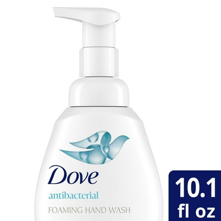 Dove Foaming Hand Wash Antibacterial Cleanser That Washes Away Dirt & Germs For Clean & Softer Hands 10.1 fl oz