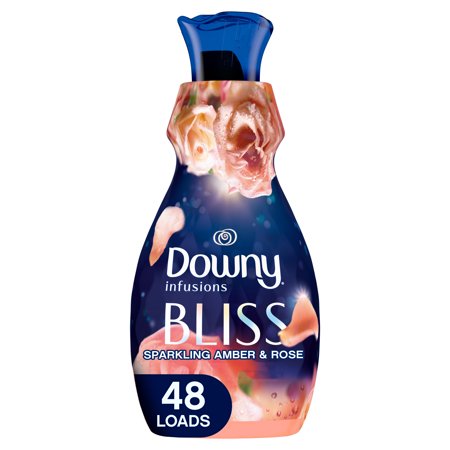 Downy Infusions, Bliss Sparkling Amber, 48 Load Liquid Fabric Softener, 32 fl oz