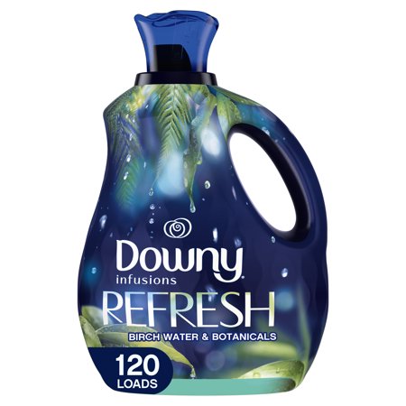 Downy Infusions Refresh, Birch Water And Botanicals, 120 Loads Liquid Fabric Softener, 81 Fl Oz