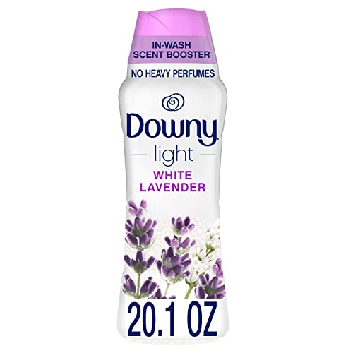 Downy Light Laundry Scent Booster Beads for Washer, White Lavender, 20.1 oz, with No Heavy Perfumes On Sale At Amazon.com