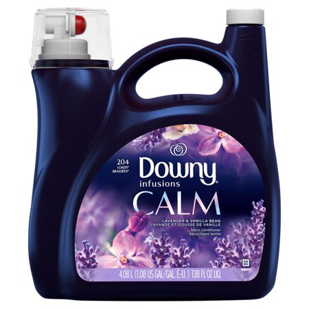 Downy Ultra Infusions Liquid Fabric Conditioner, Calm, 170 loads, 115 Fluid Ounce