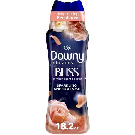 Downy Infusions Bliss Laundry Scent Booster Beads, Amber and Rose, 18.2 oz