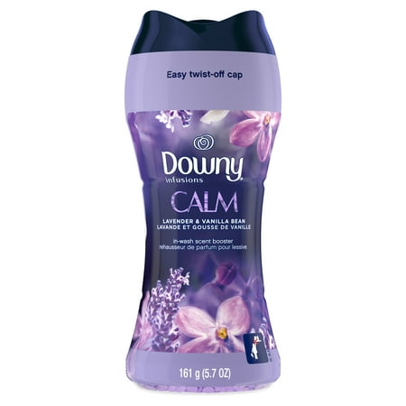 Downy Infusions In-Wash Scent Booster Beads, CALM, Lavender, 5.7 oz