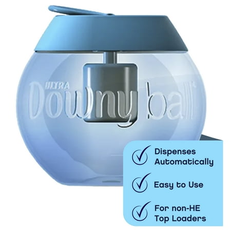 Downy Liquid Fabric Softener Dispenser Ball for Laundry, 1 Count