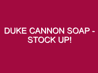 duke cannon soap stock up 1308475
