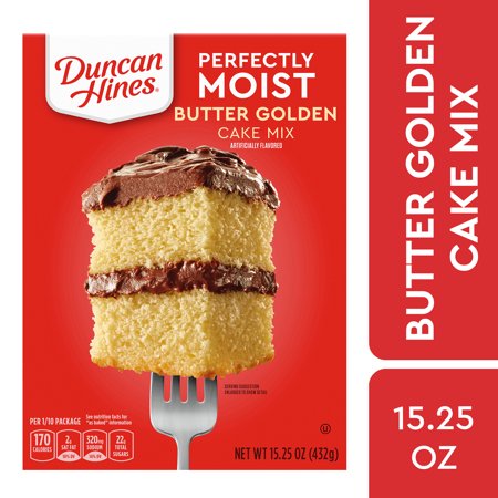 Duncan Hines Butter Golden Cake Mix, 15.25 oz
