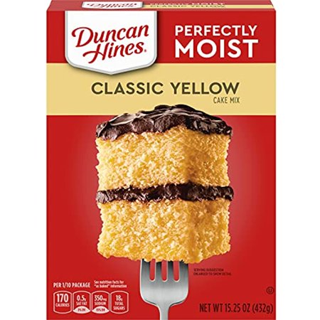 Duncan Hines Classic Cake Mix, Yellow, 15.25 Ounce