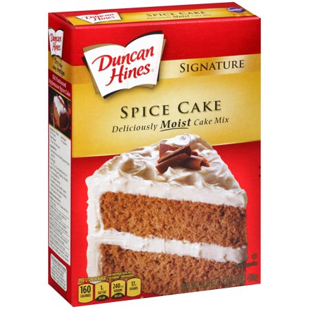 Duncan Hines Signature Spice Deliciously Moist Cake Mix 16.5 oz