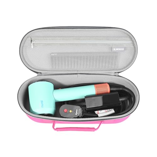 Dyson Supersonic Nural Hair Dryer Today Only! Rlsoco Travel Case For Dyson Supersonic/Supersonic Nural Hair Dryer, Storage Hair Dryer Only For Easy Travelling - Pink