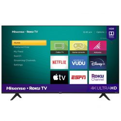 Hisense 58′ Roku Smart TV Price Drop At Walmart