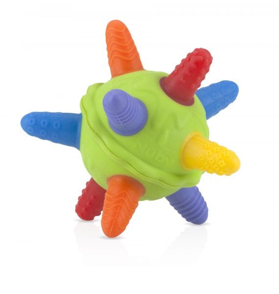 Nuby Silicone Gumball Teether WOW JUST 5.98!!! (was 7.47)