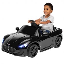 Kalee 6V Black Maserati GranCabrio Battery Powered Ride On Walmart Black Friday!