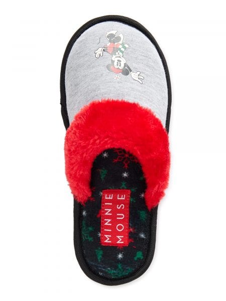 Minnie Mouse Holiday Slippers JUST $5.99 REG $24.99 at Walmart!