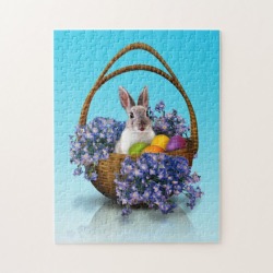 Easter Bunny Basket Puzzle